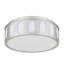 Plafonnier encastré en nickel brossé 11,25 po-367654384-367654396