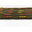 Tapis de zone en laine vert 4 pi 3 po x 4 pi 4 po one-of-kind-noué la main Earley