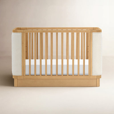Bondi Boucle 4-in-1 Convertible Upholstered Crib