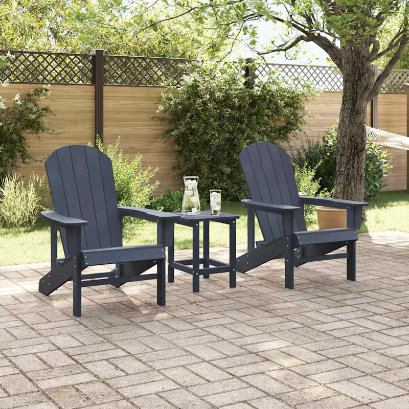 Outdoor Adirondack Chair, Navy