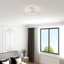 Plafonnier semi-encastré 4 lumières Bazilijus-444931801