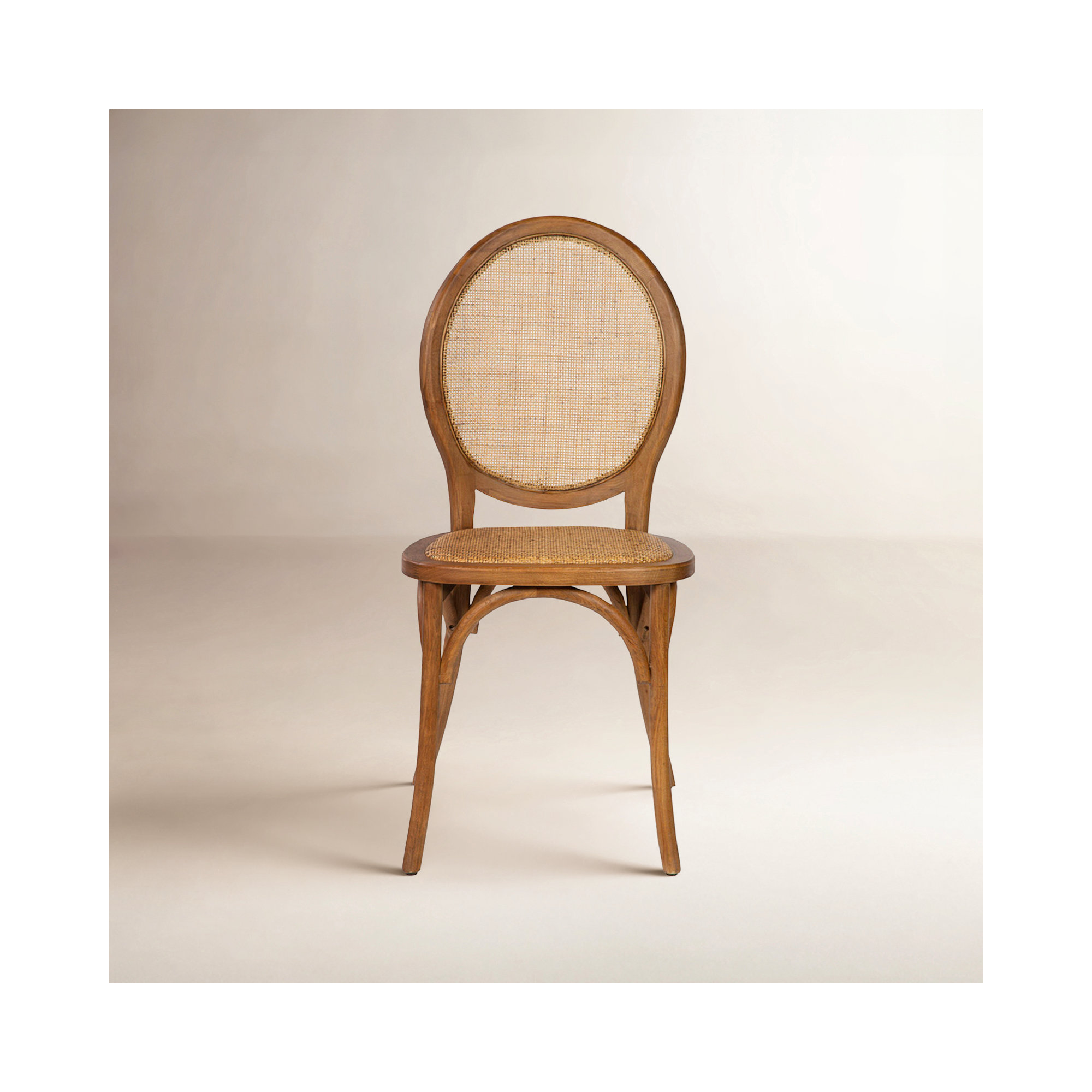 Caldina Side Chair in Brown