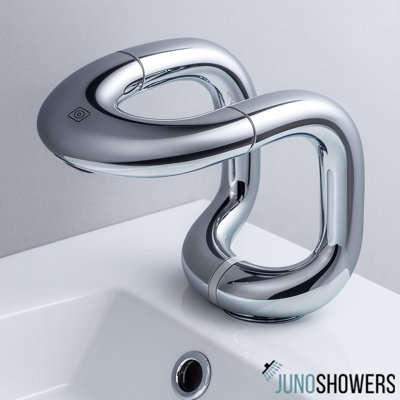 Juno Bravat Brass Chrome Finish Motion Sensor Electronic Faucet