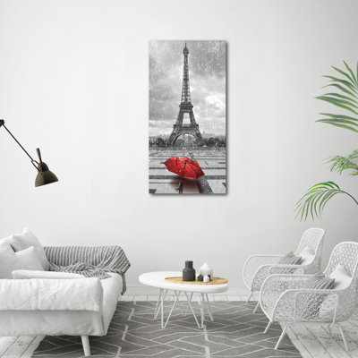 Eiffel Tower Paris - Wrapped Canvas Print