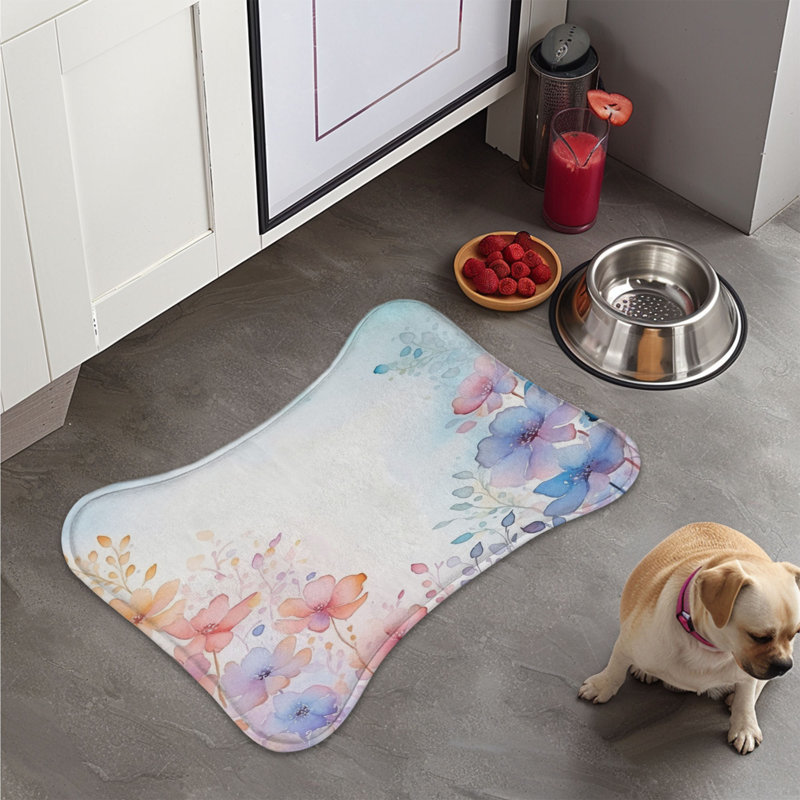 Tapis pétales doux - 1 pièce