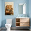 Chaise avec plantes et fleurs