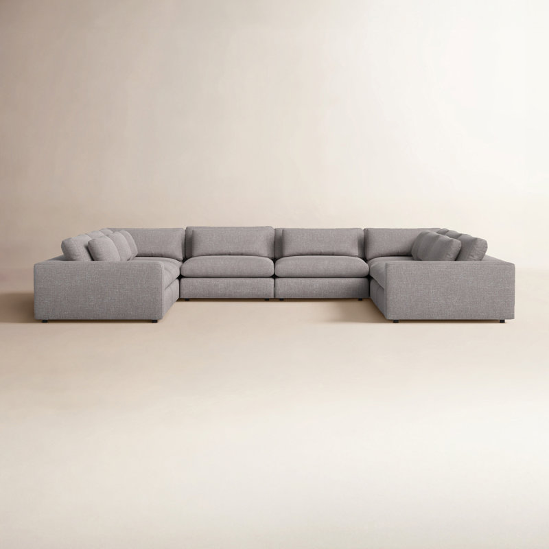 Bloor Modular Sectional, Chess Pewter