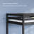 Junior Low Loft Bed With Stairs, Wood Loft Bed For Adults, Kids And Young Teens-1331426397-1331426384