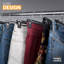  Cintre en plastique recyclé robuste pour jupe / pantalon