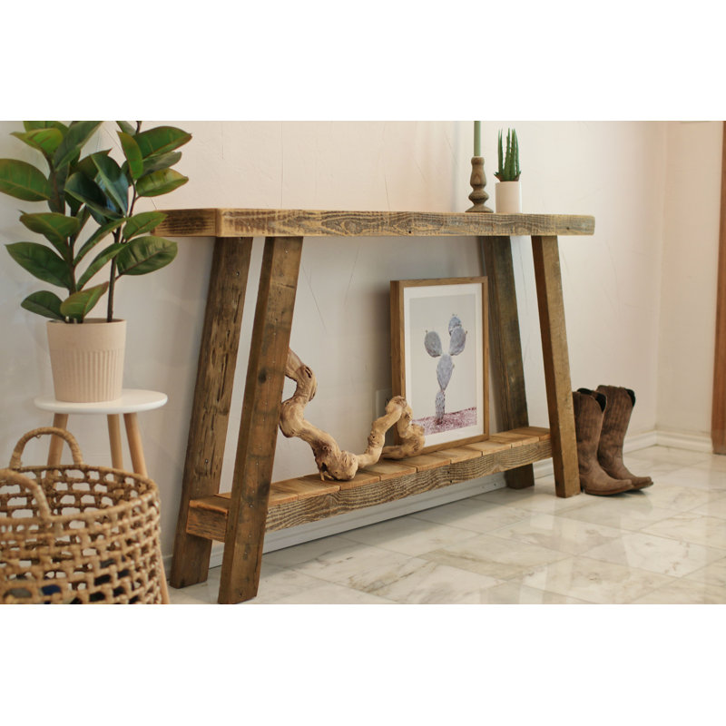 Deair 60'' Solid Wood Console Table