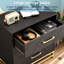 Commode 3 tiroirs pour chambre à coucher, commode avec rangement, table de chevet avec tiroirs-520125872