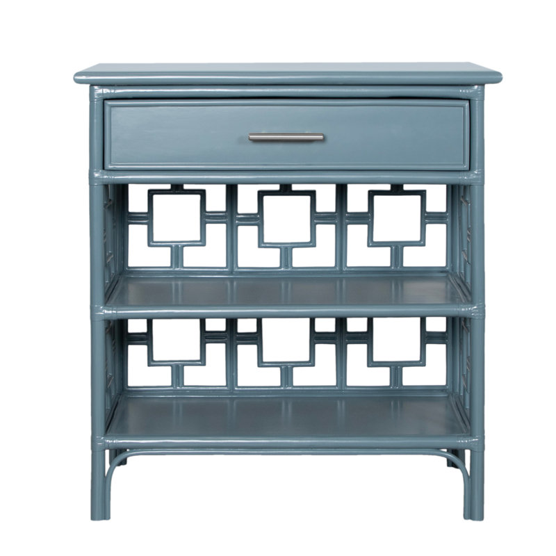 Sobe End Table, Regatta Blue