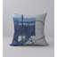 Housse de coussin décorative carrée service glamour-184282822