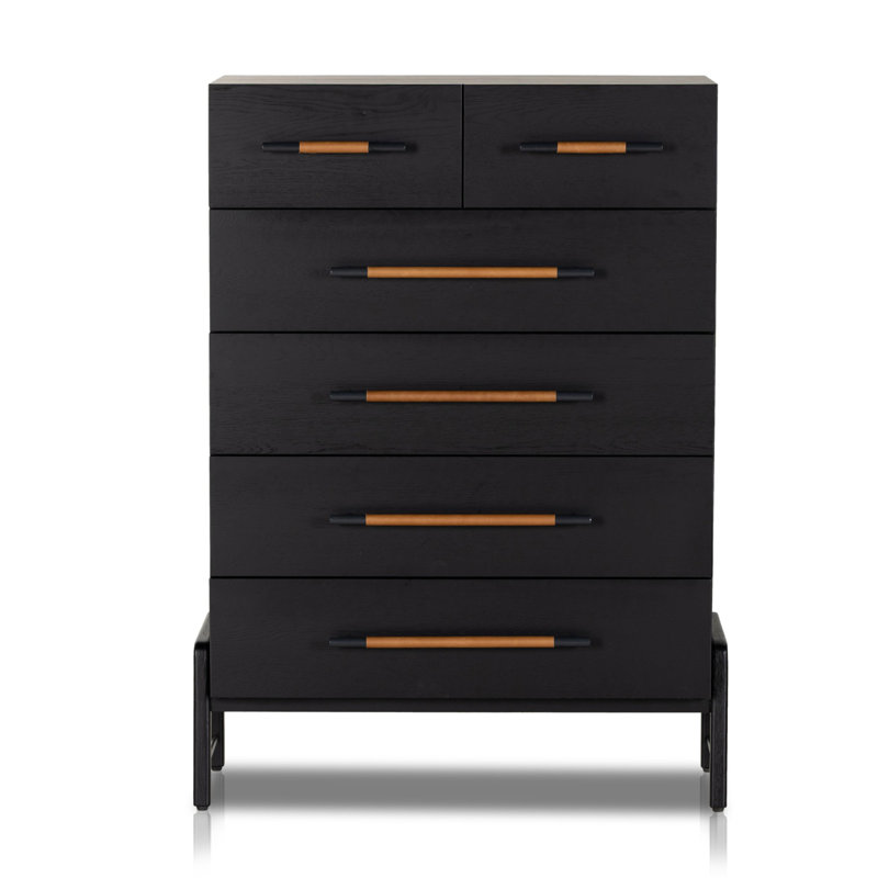 Rosedale 6 - Drawer Dresser, Ebony Oak