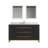 Caron 60'' Single Bathroom Vanity with Stone Top