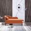 Chaise longue en velours à rangement multifonctionnel-431419235