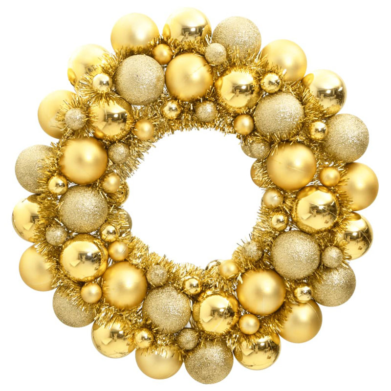 Plastic Wall Decor, Gold