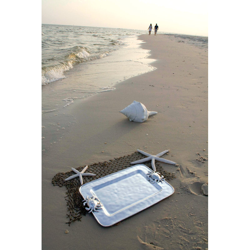 Ocean Aluminum Decorative Tray