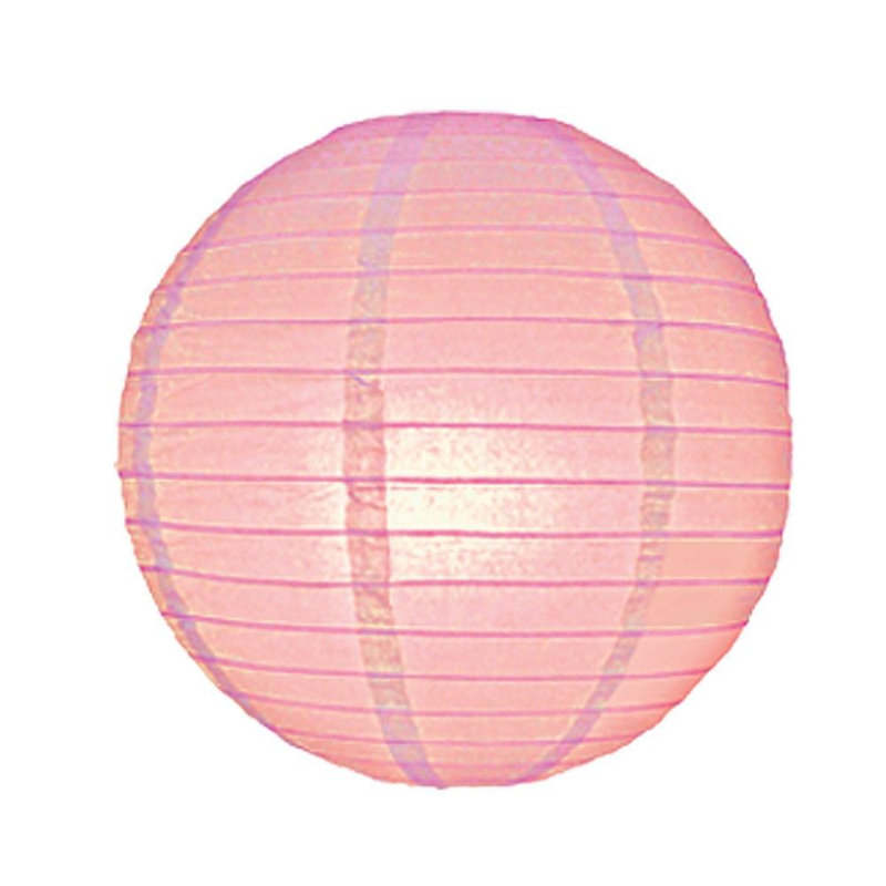 30cm H Paper Round Lamp Shade ( Clip On ), Pink