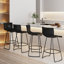 Cleek Swivel Counter Stool with Metal Frame
