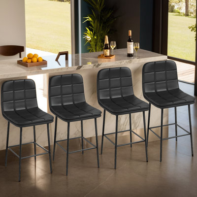 High-End Counter Height Kitchen Bar Stools