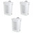 Sterilite Ultra Wheeled Laundry Hamper with Lid, Handle and Wheels for Easy Rolling of Clothes