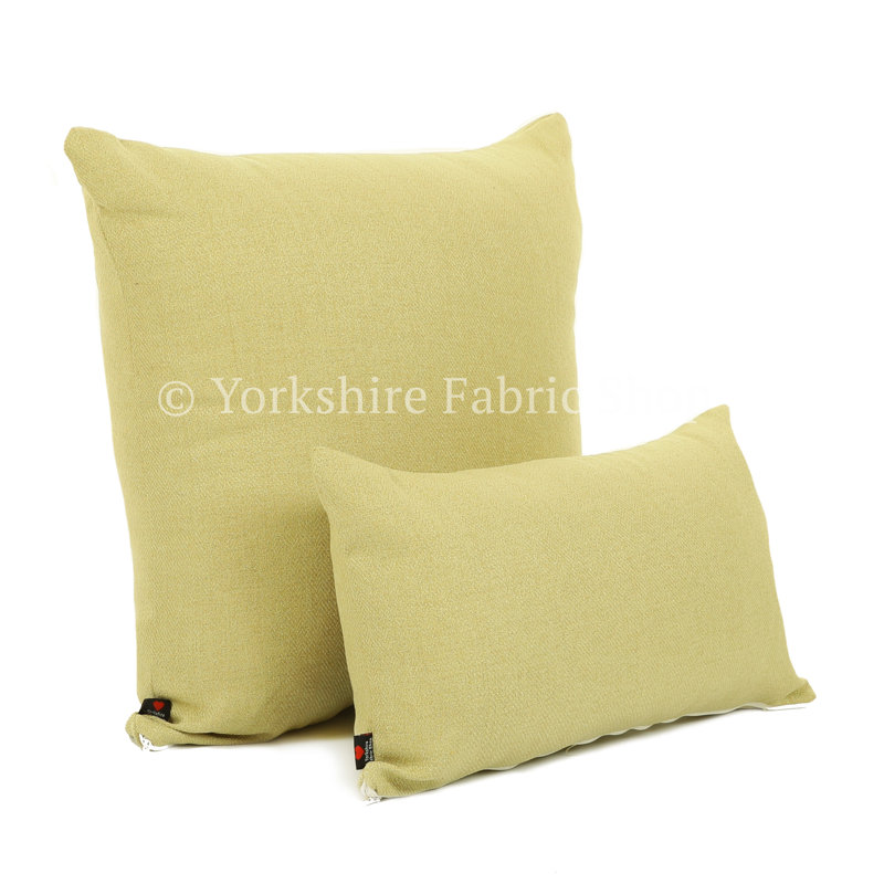 Irvine Square Cushion, Medium, Yellow