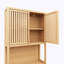 Armoire de rangement en bambou à grande capacité pour salle de bain, salle à manger et salon