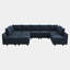 Canapé modulaire en velours Kandle-1637110892