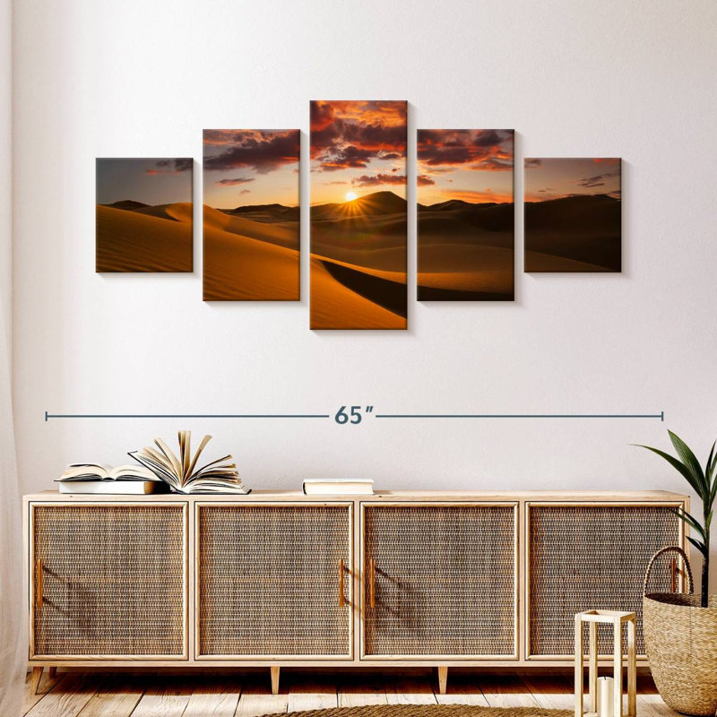 Golden Sahara Desert, H 24 po x l 55 po