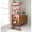 Red 6-Tier Rolling Cart Gap Kitchen Slim Slide Out Storage Tower Rack with Wheels-104579784