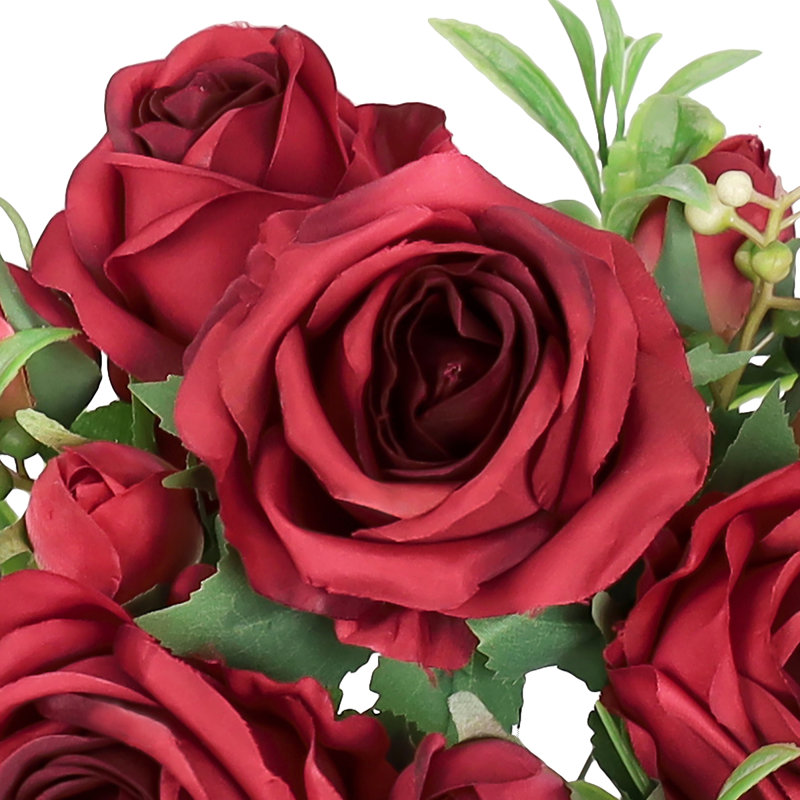 Doux jet de rose délicat, Rouge
