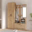 Rasheen 135 cm W Hallway Set with Storage Bench and Shoe Storage-1168163148