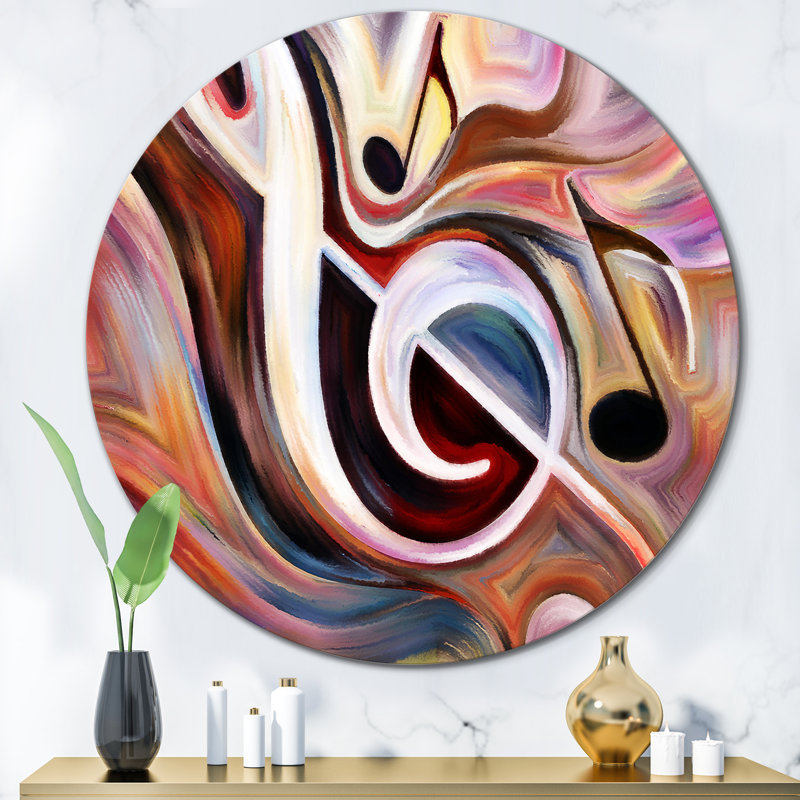 «Treble Clef», signe musical - art graphique non encadré