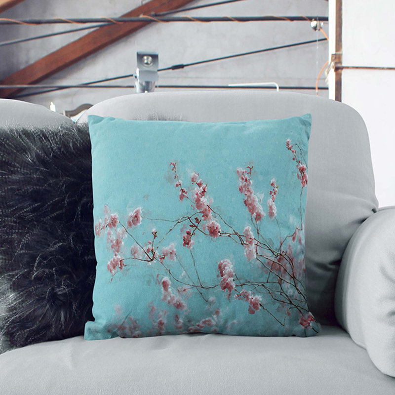 Square Cushion, White, 55cm H x 55cm W x 20cm D