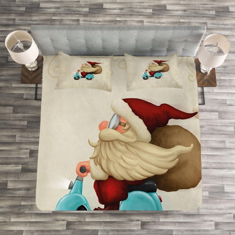 Polyester Coverlet, King Coverlet + 2 Shams