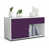 Purple / Matte White