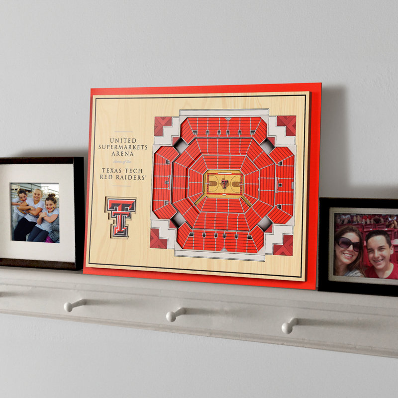 Handmade Wall Decor, Texas Tech Red Raiders BB