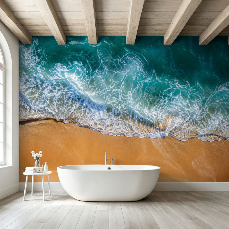 Adhésif mural amovible Peel and Stick, L 99,6 po x l 144 po