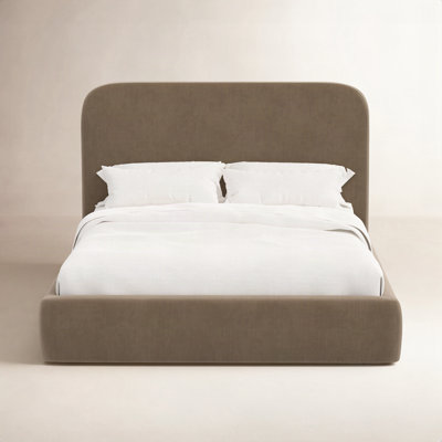 Linen Upholstered Bed