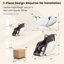 Fauteuil de massage inclinable électrique en similicuir-1581909995