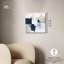 «Porcelain Blue on White I», art mural bleu par -2034214899-2034214904