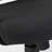 Gamada Adjustable Height Polyester Office Chair, Black 49.54'' H X 23.85'' W X 23.85'' D