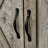 Cloquet 31.5" Farmhouse Barn Door Sideboard Buffet Storage Cabinet Coffee Bar-1535951143