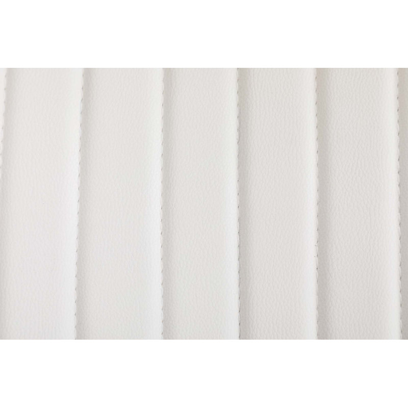 Ensemble de 2 chaises de salle à manger de style Mid-Century, Blanc