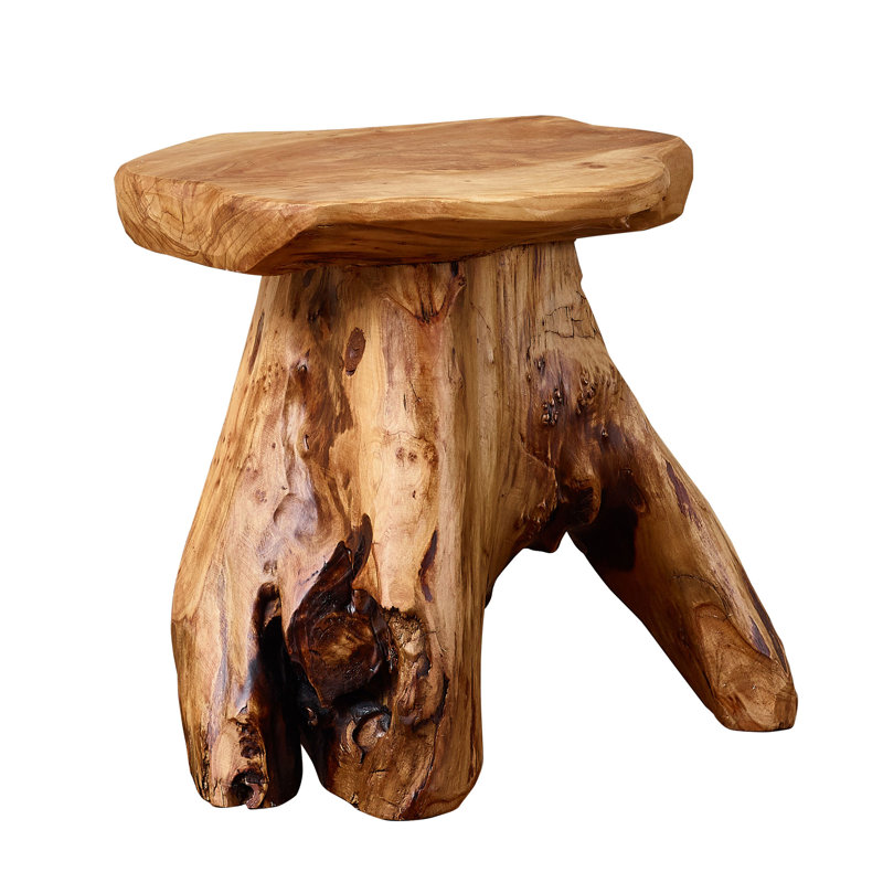 Solid Wood Accent Stool