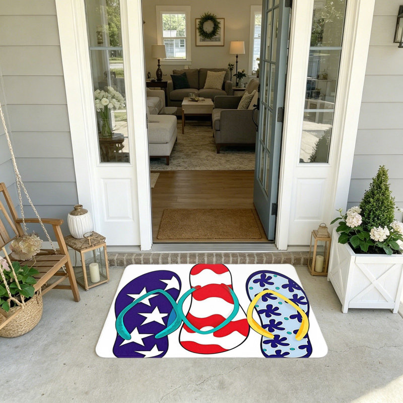 Paillasson Patriotic Flip Flop