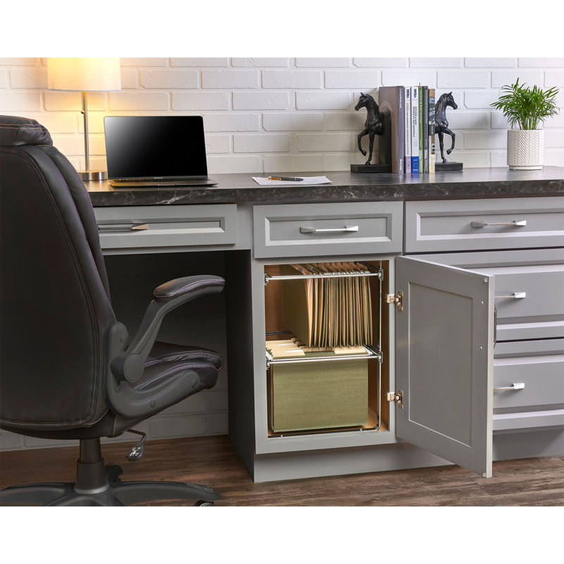Rev-A-Shelf  2 14.5" Tier Base Cabinet File Drawer Organizer System
