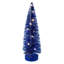  Ensemble d'arbre de brosse à bouteille bleue éclairée de 8 po à 10 po à 12 po.