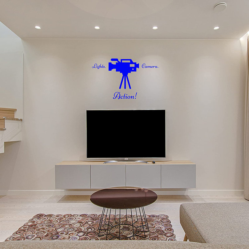 Adhésif décoratif, Bleu, H 13 po x l 20 po